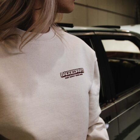 "WORKSHOP - SKETCH" SWEATER NATURAL RAW