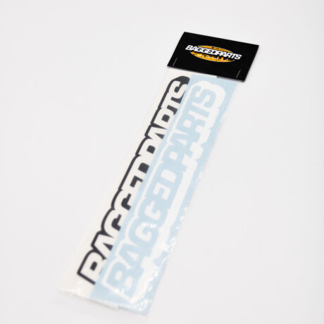 BAGGEDPARTS LOGO - STICKERPACK OUTLINE