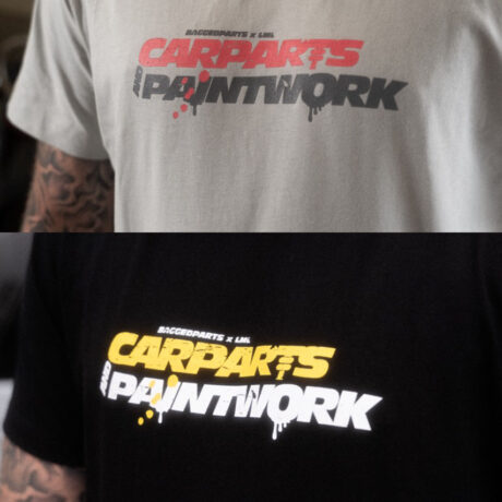 Baggedparts x Lackservice Lehmann "Carparts&Paintwork" T-shirts