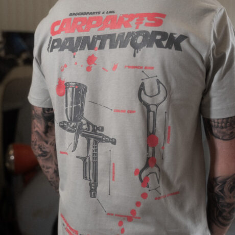 Baggedparts x Lackservice Lehmann "Carparts&Paintwork" T-shirts